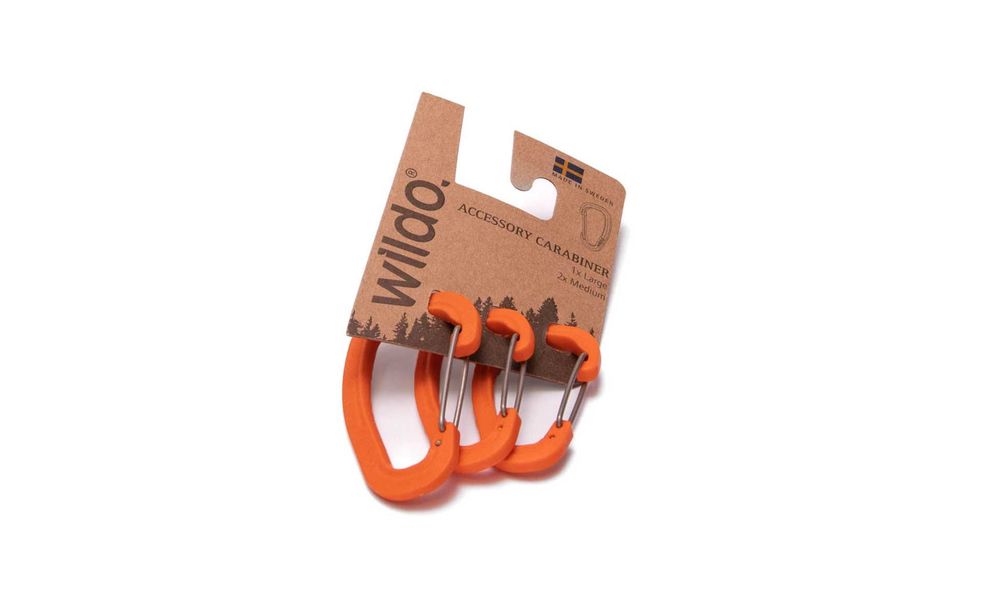 Набір карабінів Wildo Accessory Carabiner - Set (Orange), 3 шт., Колір: Orange, зображення 2