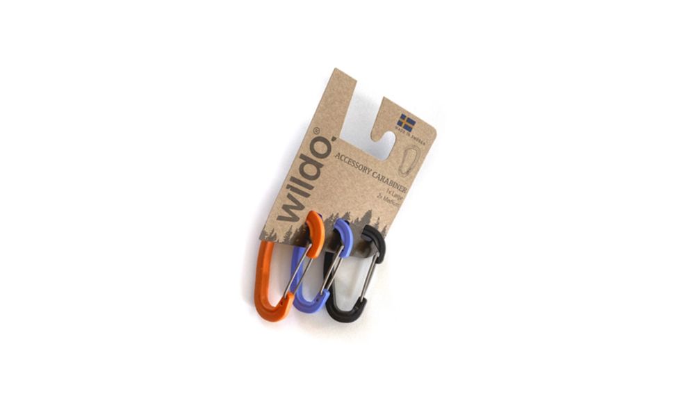 Набір карабінів Wildo Accessory Carabiner - Set (Orange/Blueberry/Dark Grey), 3 шт., Колір: Orange/Blueberry/Dark Grey, зображення 2