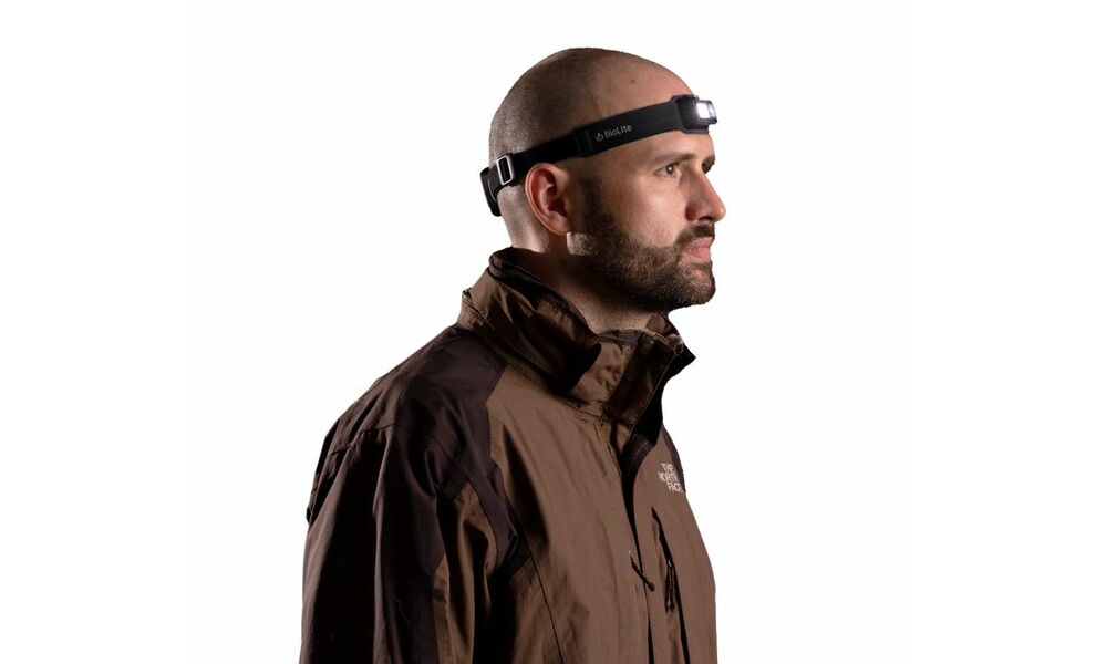 Налобний ліхтар акумуляторний BioLite Headlamp 425 (Midnight Grey) з червоним світлом, USB Type-C, Колір корпусу: Midnight Grey, зображення 2