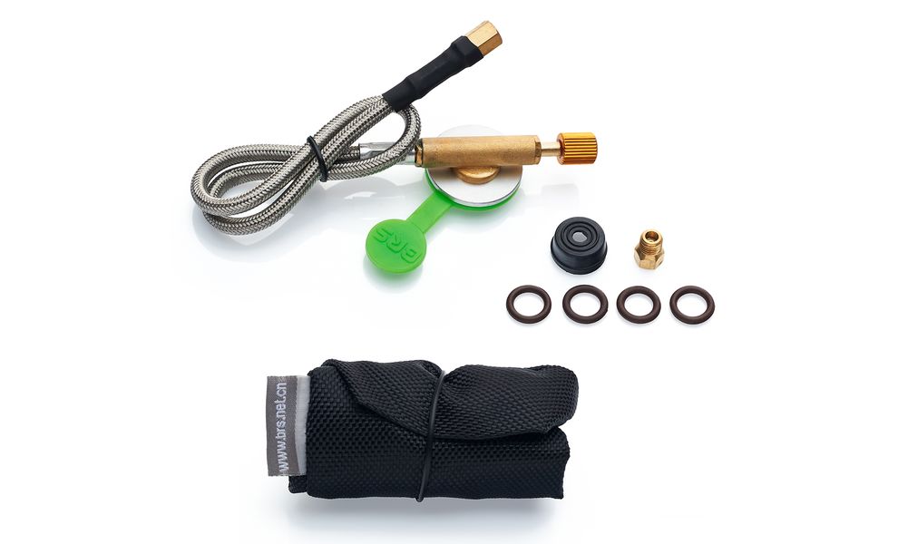 Туристичний мультипаливний пальник зі шлангом та підігрівом BRS-8, зображення 5