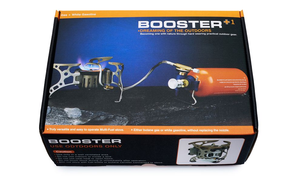 Туристичний мультипаливний пальник зі шлангом та підігрівом BRS-8, зображення 8