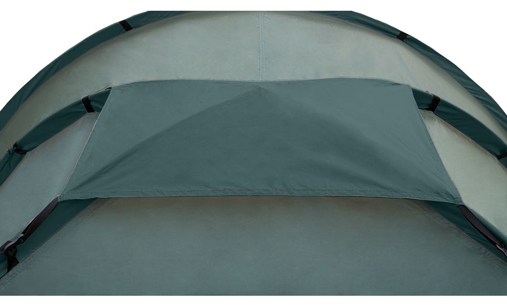 4-місний намет Totem Summer 4 Plus V2: одношаровий, з тамбуром, Кількість місць: 4, Колір: Green, зображення 11