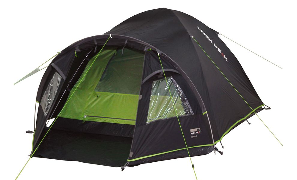 3-місний намет High Peak Talos 3: двошаровий, з тамбуром, зображення 3