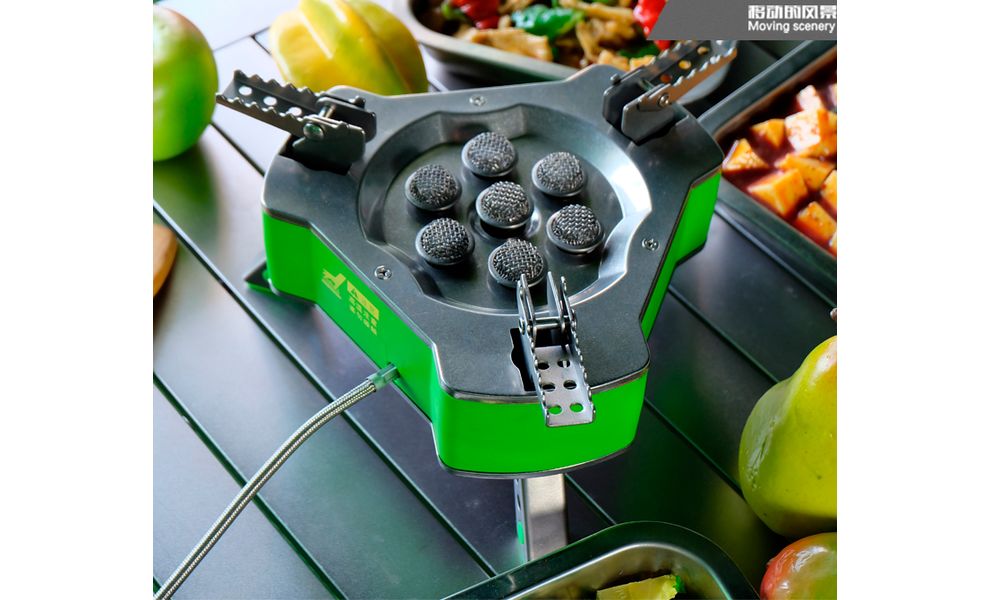 Кемпінговий газовий пальник зі шлангом BRS-71 Seven Star під різьбовий балон, зображення 11