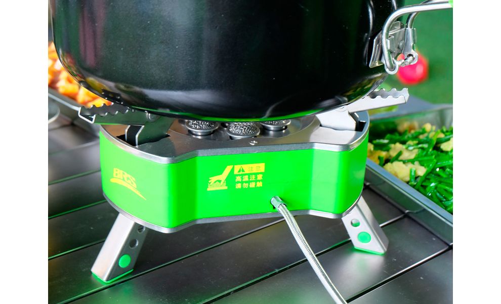 Кемпінговий газовий пальник зі шлангом BRS-71 Seven Star під різьбовий балон, зображення 12