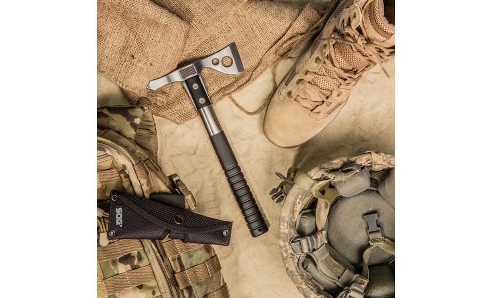 Сокира SOG Fast Hawk (Polished), Загальна довжина: 31,75, Колір: Polished, зображення 8