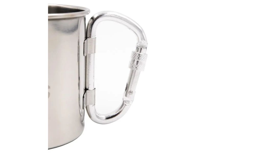 Туристична кружка з ручкою-карабіном Tramp UTRC-012 на 300 мл, нержавіюча сталь, зображення 3