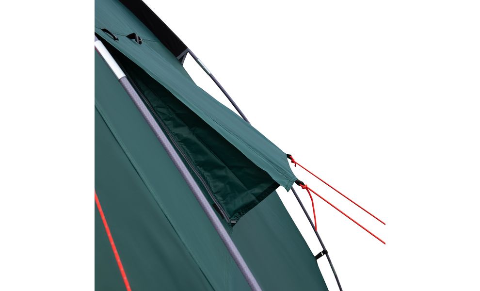 4-місний кемпінговий намет Tramp Bell 4 V2, Кількість місць: 4, Колір: Storm Green/Red, зображення 20