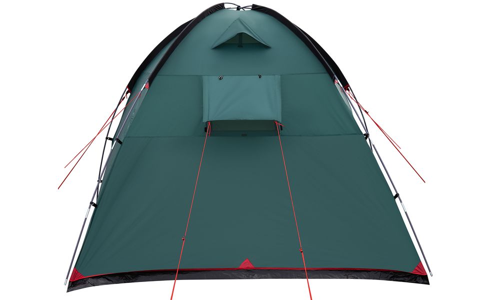 4-місний кемпінговий намет Tramp Bell 4 V2, Кількість місць: 4, Колір: Storm Green/Red, зображення 5