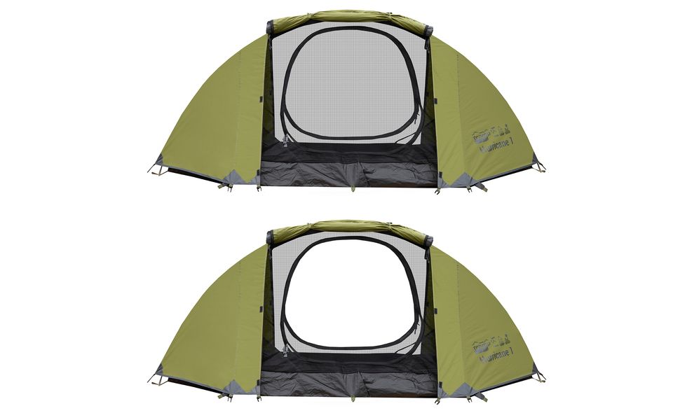 1-місний намет Tramp Hurricane 1: двошаровий, Кількість місць: 1, Колір: Olive, зображення 4