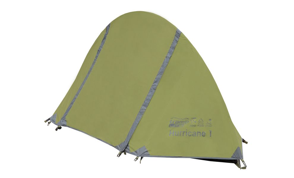 1-місний намет Tramp Hurricane 1: двошаровий, Кількість місць: 1, Колір: Olive, зображення 6
