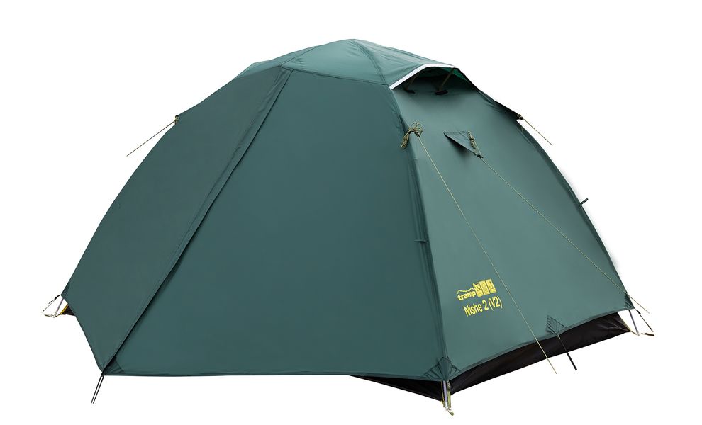 2-місний намет Tramp Nishe 2 V2: двошаровий, Кількість місць: 2, Колір: Green, зображення 5