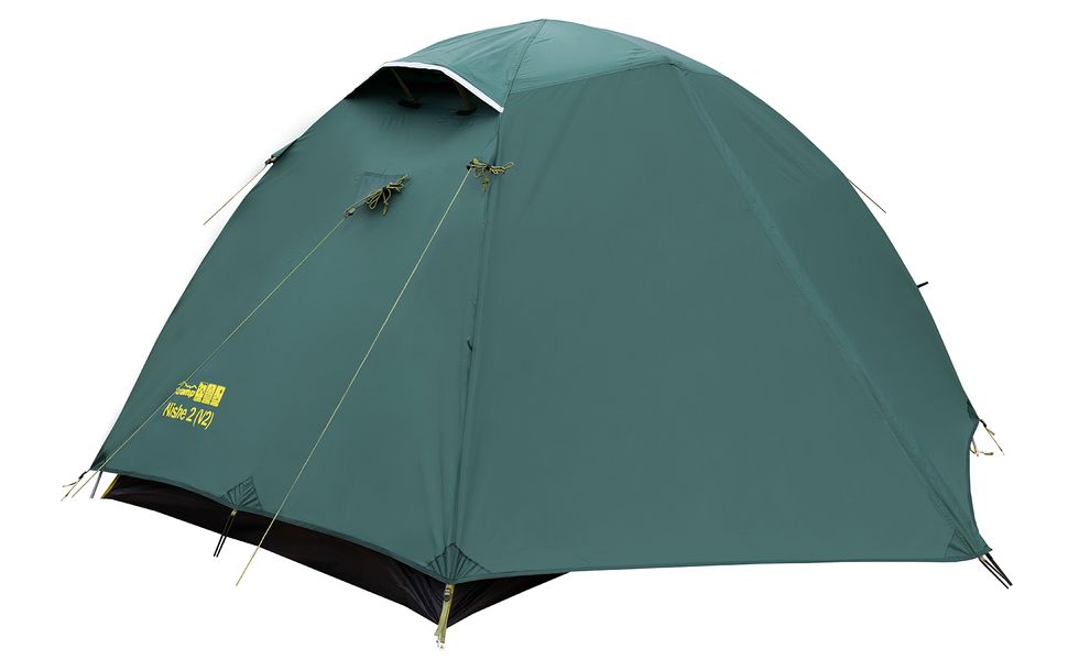 2-місний намет Tramp Nishe 2 V2: двошаровий, Кількість місць: 2, Колір: Green, зображення 7