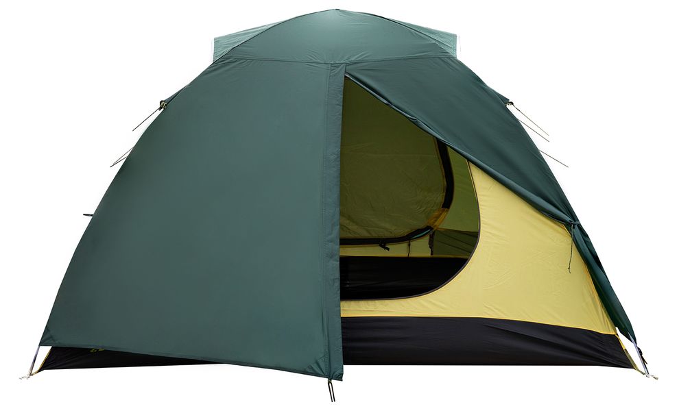 2-місний намет Tramp Scout 2 V2: двошаровий, Кількість місць: 2, Колір: Green, зображення 4