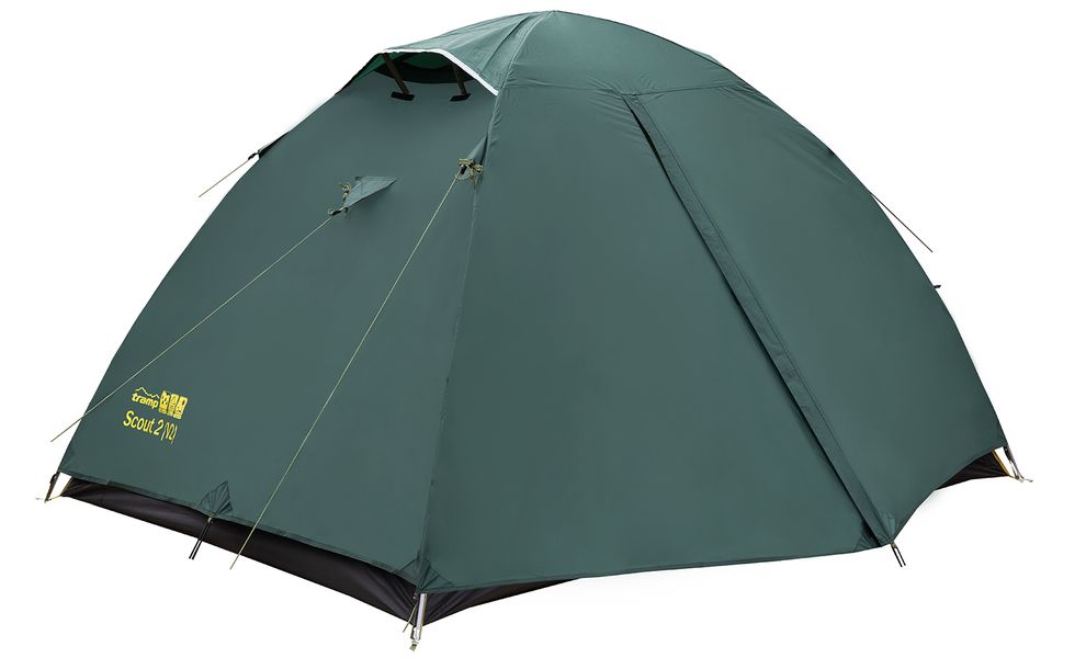2-місний намет Tramp Scout 2 V2: двошаровий, Кількість місць: 2, Колір: Green, зображення 8