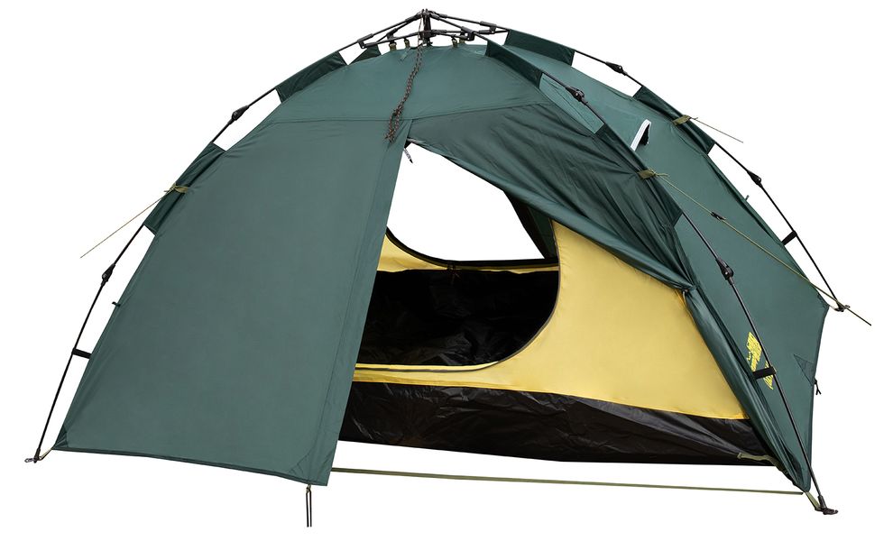 2-місний автоматичний намет Tramp Quick 2 V2: двошаровий, Кількість місць: 2, Колір: Green, зображення 11