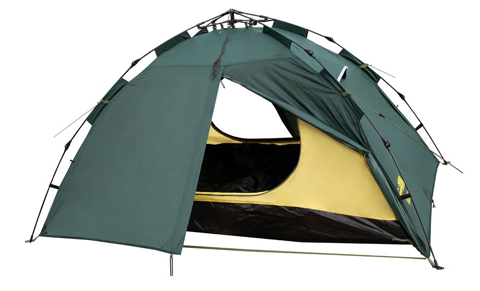 3-місний автоматичний намет Tramp Quick 3 V2: двошаровий, Кількість місць: 3, Колір: Green, зображення 11