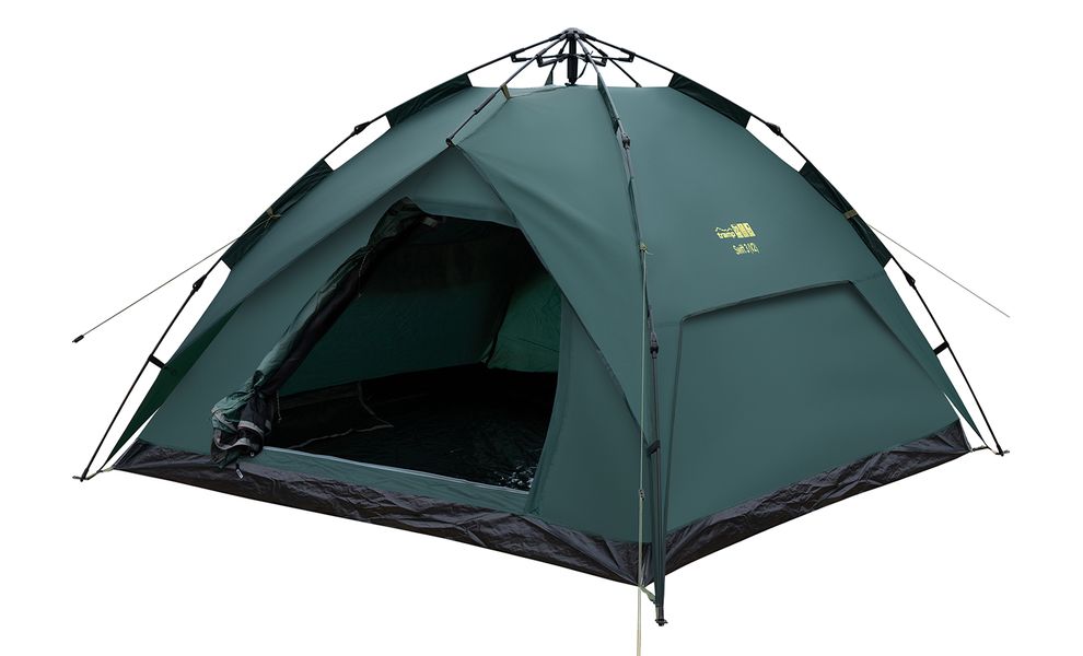 3-місний автоматичний намет Tramp Swift 3 V2: двошаровий, Кількість місць: 3, Колір: Green, зображення 4
