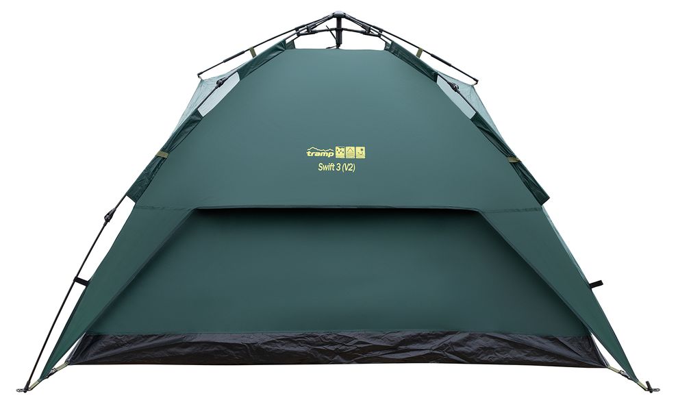 3-місний автоматичний намет Tramp Swift 3 V2: двошаровий, Кількість місць: 3, Колір: Green, зображення 7