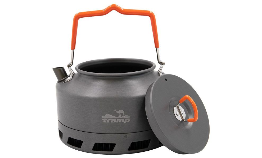Туристичний чайник з теплообмінником Tramp UTRC-120 на 1,1 л, анодований алюміній, Об'єм: 1,1, зображення 2