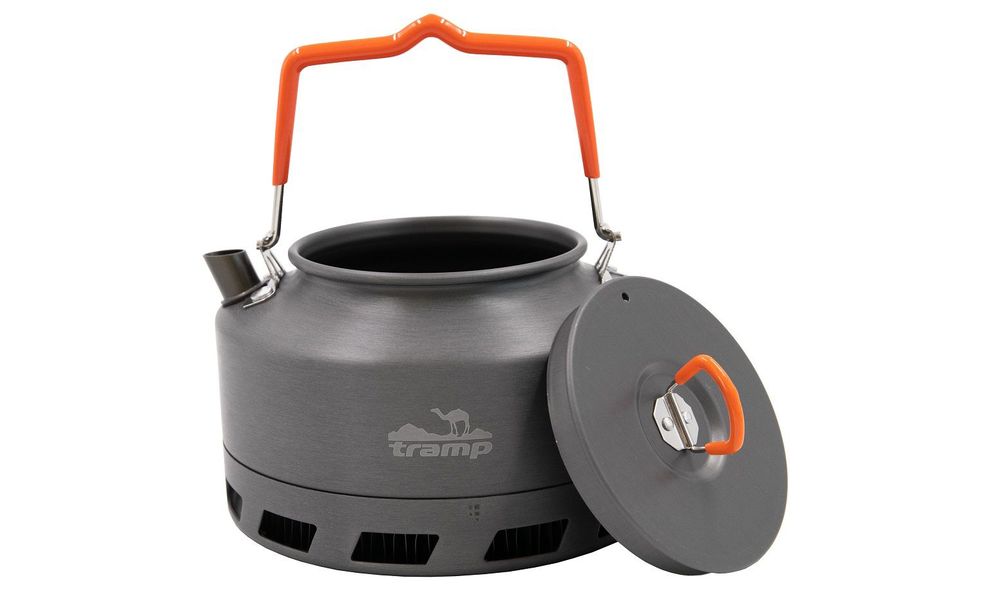 Туристичний чайник з теплообмінником Tramp UTRC-121 на 1,6 л, анодований алюміній, Об'єм: 1,6, зображення 2