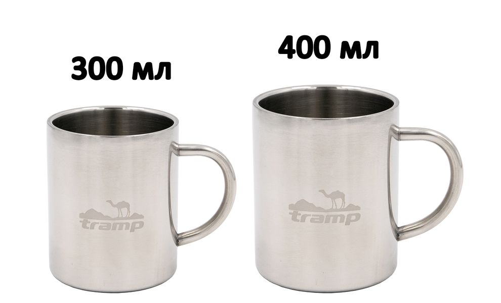 Туристична термочашка Tramp UTRC-010 (Metal) на 400 мл, нержавіюча сталь, Об'єм: 400, Колір: Metal, зображення 2