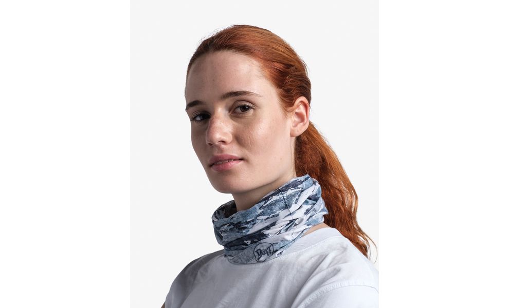 Мультишарф BUFF® Angler CoolNet UV+ (Lazs Grey), Колір виробника: Lazs Grey, зображення 4