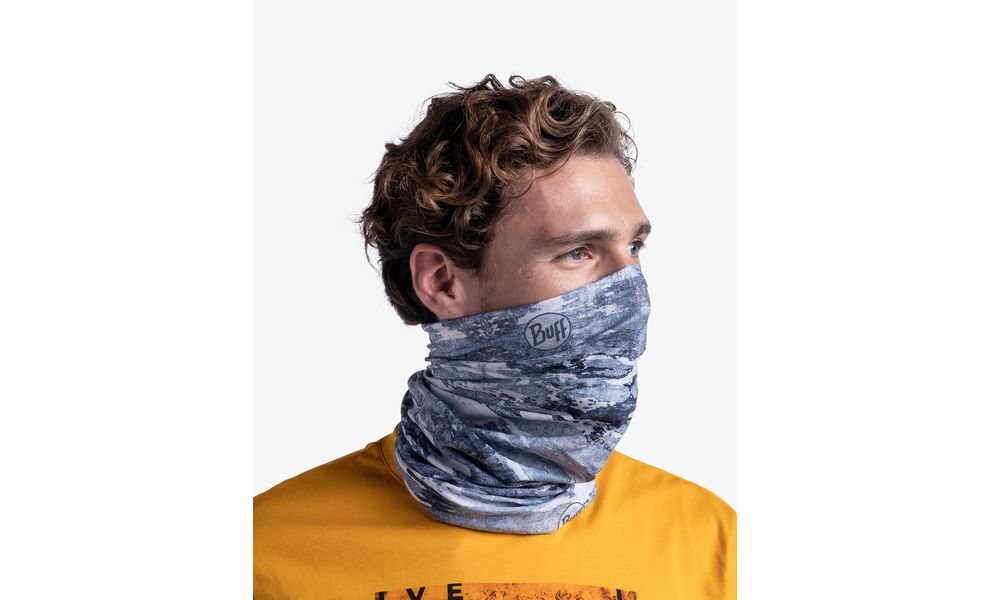 Мультишарф BUFF® Angler CoolNet UV+ (Lazs Grey), Колір виробника: Lazs Grey, зображення 7