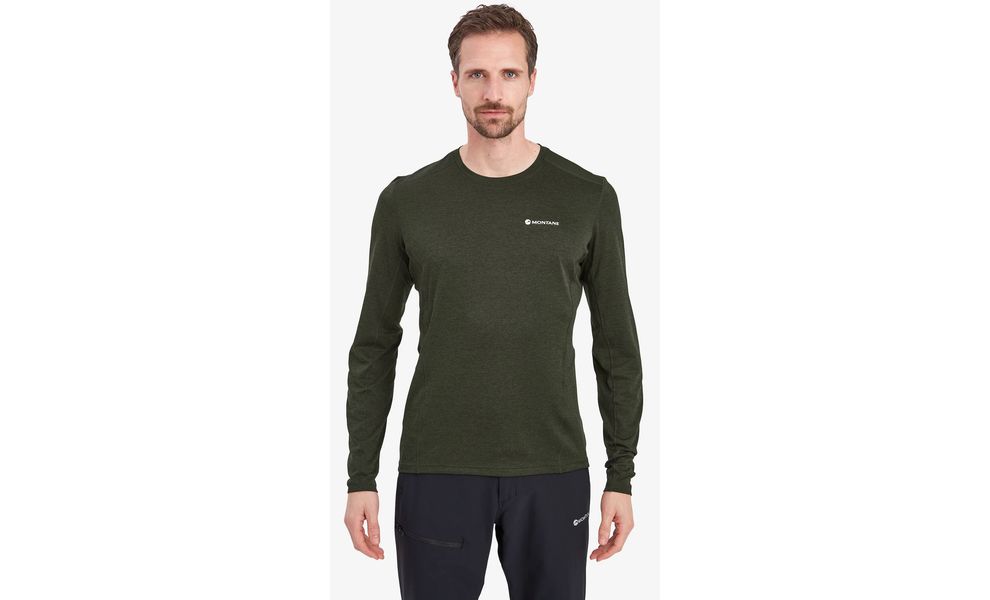 Термокофта чоловіча Montane Dart - MDRLS (Oak Green), Колір виробника: Oak Green, Розмір виробника: M, зображення 2