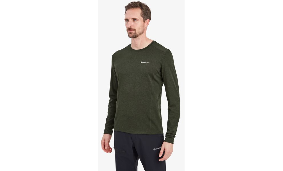 Термокофта чоловіча Montane Dart - MDRLS (Oak Green), Колір виробника: Oak Green, Розмір виробника: L, зображення 3