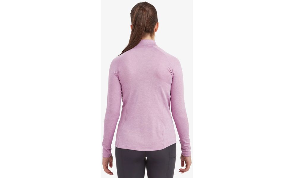 Термокофта жіноча Montane Dart Zip Neck - FDRZN (Allium), Колір виробника: Allium, Розмір виробника: XS/EU 36, зображення 4