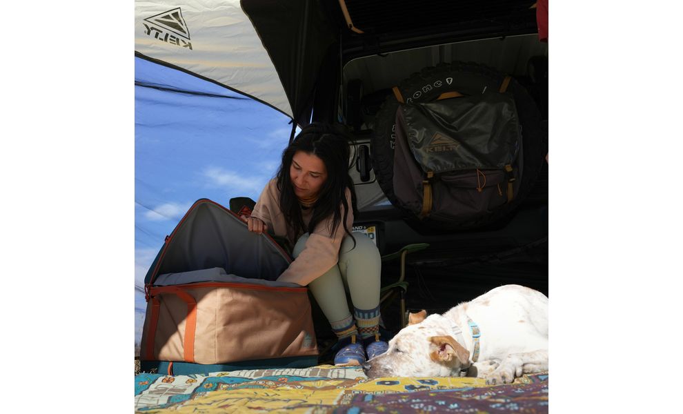 Термосумка Kelty Folding Cooler 48, 28 л, Об'єм: 28, Колір: Dull Gold-Deep Teal, зображення 6