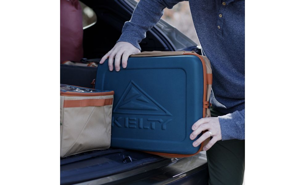 Термосумка Kelty Folding Cooler 48, 28 л, Об'єм: 28, Колір: Dull Gold-Deep Teal, зображення 4