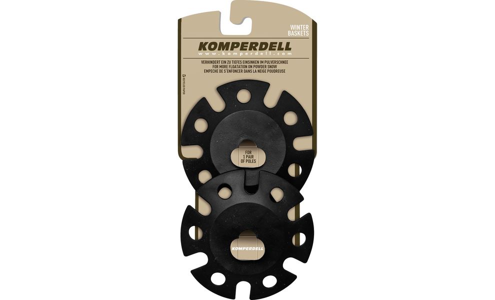 Кільця Komperdell Winter Baskets XL (100 мм), 2 шт., Діаметр кільця: 100, зображення 2