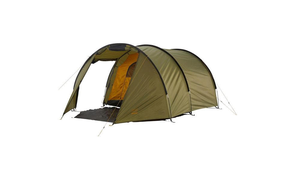 3-місний намет Grand Canyon Robson 3: двошаровий, з тамбуром, Кількість місць: 3, Матеріал каркасу: склопластик, Колір: Capulet Olive, зображення 4