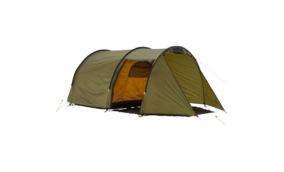 3-місний намет Grand Canyon Robson 3: двошаровий, з тамбуром, Кількість місць: 3, Матеріал каркасу: склопластик, Колір: Capulet Olive, зображення 5