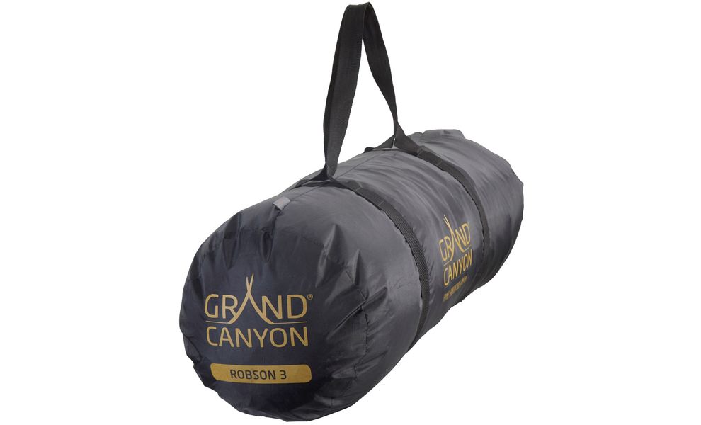 3-місний намет Grand Canyon Robson 3: двошаровий, з тамбуром, Кількість місць: 3, Матеріал каркасу: склопластик, Колір: Capulet Olive, зображення 11