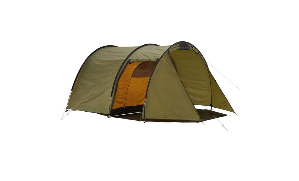 4-місний намет Grand Canyon Robson 4: двошаровий, з тамбуром, високий, Кількість місць: 4, Матеріал каркасу: склопластик, Колір: Capulet Olive, зображення 4