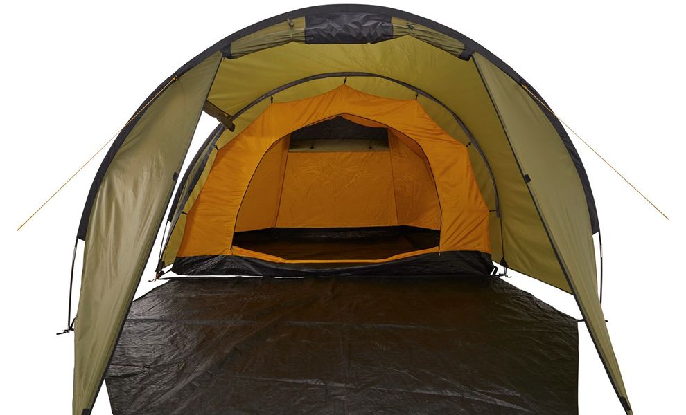 4-місний намет Grand Canyon Robson 4: двошаровий, з тамбуром, високий, Кількість місць: 4, Матеріал каркасу: склопластик, Колір: Capulet Olive, зображення 9