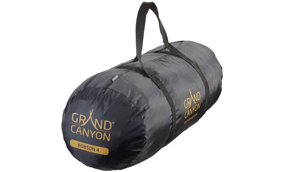 4-місний намет Grand Canyon Robson 4: двошаровий, з тамбуром, високий, Кількість місць: 4, Матеріал каркасу: склопластик, Колір: Capulet Olive, зображення 10