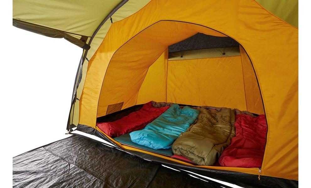 4-місний намет Grand Canyon Robson 4: двошаровий, з тамбуром, високий, Кількість місць: 4, Матеріал каркасу: склопластик, Колір: Capulet Olive, зображення 12