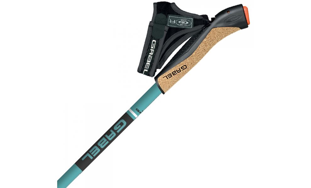 Палиці для скандинавської ходьби Gabel Stretch Lite (Avio), 75-130 см, Колір виробника: Avio, зображення 2
