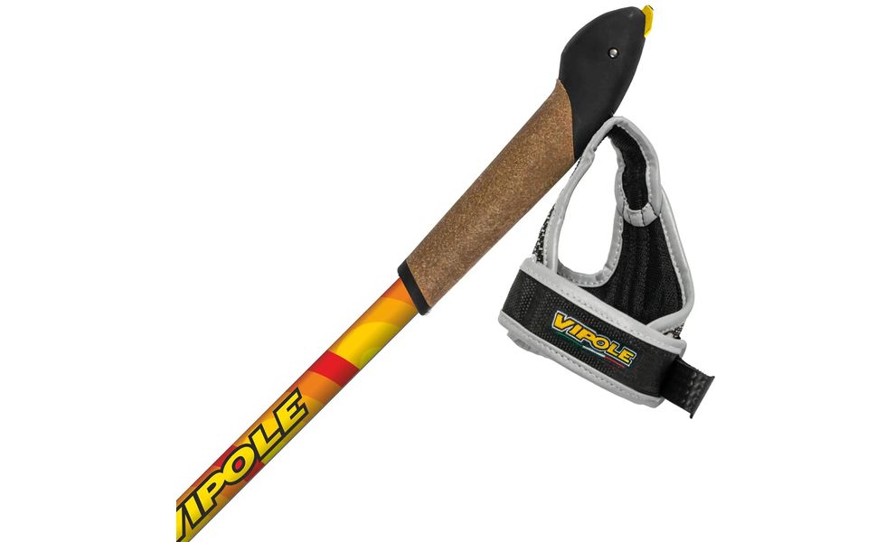 Палиці для скандинавської ходьби Vipole Vario Kids (Yellow), 64-105 см, зображення 2