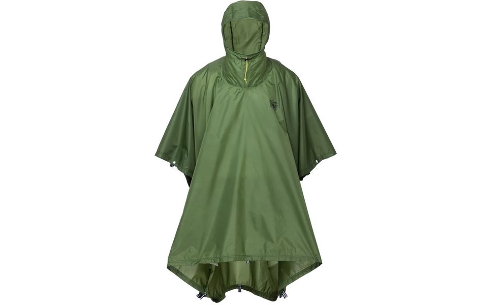 Пончо-тент Turbat Molfar (Green), M/L, Тип розміру: M/L, Колір: Green, зображення 2