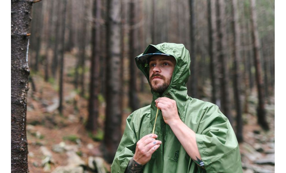 Пончо-тент Turbat Molfar (Green), S/M, Тип розміру: S/M, Колір: Green, зображення 11