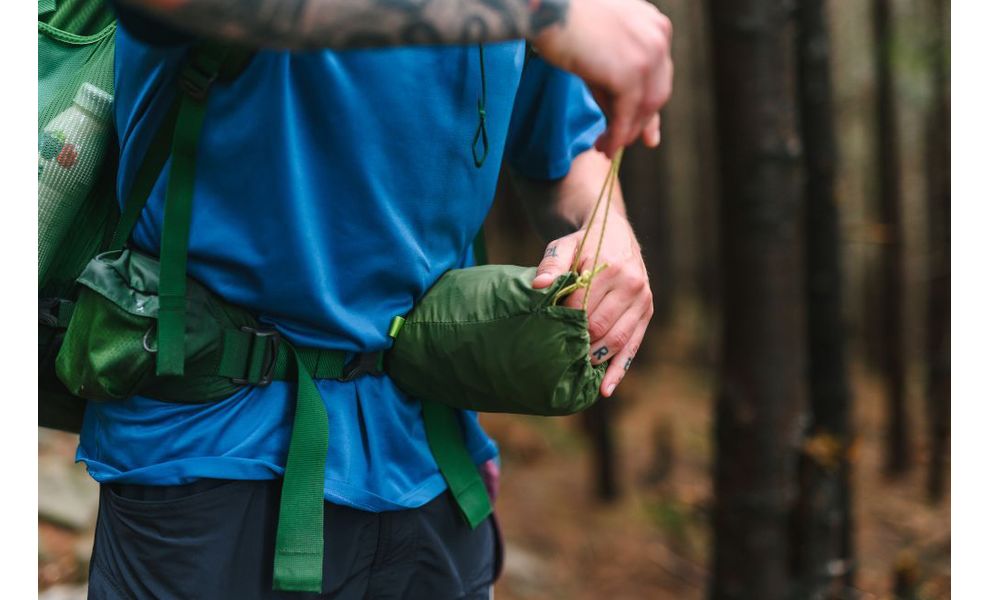 Пончо-тент Turbat Molfar (Green), S/M, Тип розміру: S/M, Колір: Green, зображення 14