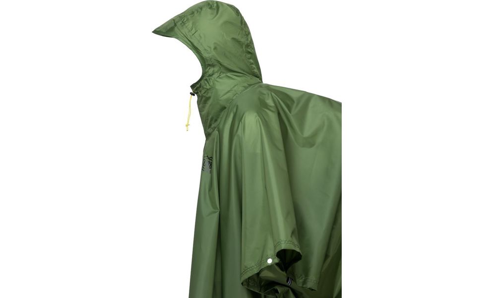 Пончо-тент Turbat Molfar (Green), M/L, Тип розміру: M/L, Колір: Green, зображення 4