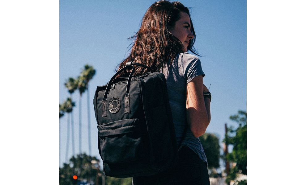 Рюкзак Fjallraven Kanken No.2 Black (550/Black), 16 л, Об'єм: 16, Колір виробника: 550/Black, зображення 4