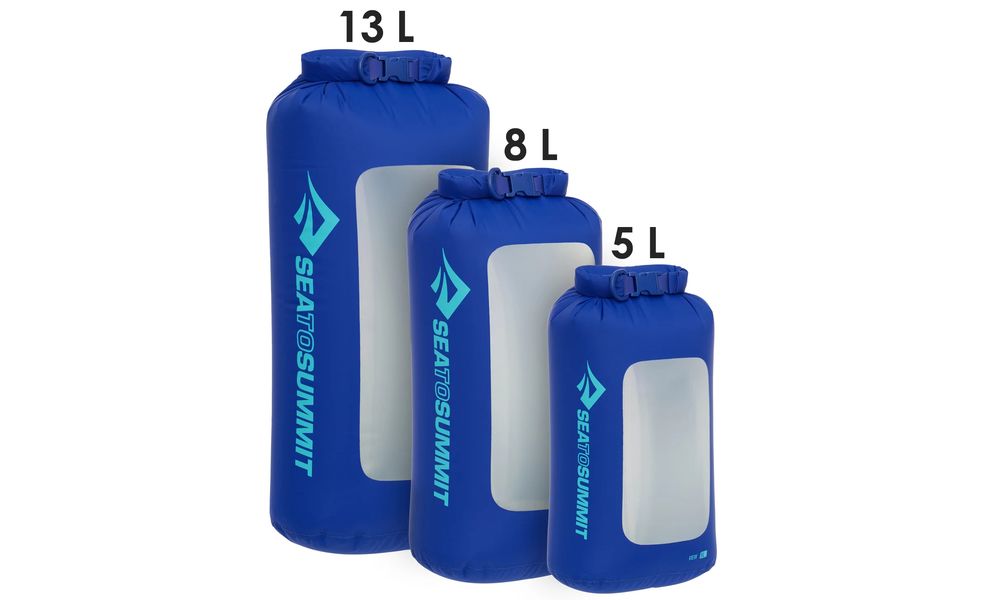 Гермомішок Sea to Summit Lightweight Dry Bag View (Surf The Web), 13 л, Об'єм: 13, Колір виробника: Surf The Web, зображення 3