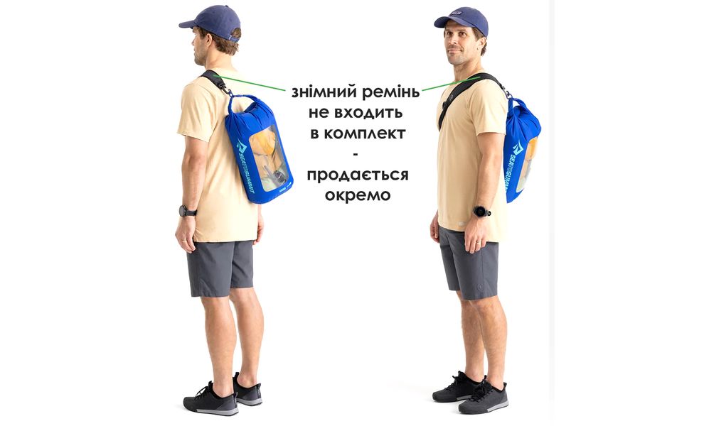 Гермомішок Sea to Summit Lightweight Dry Bag View (Surf The Web), 13 л, Об'єм: 13, Колір виробника: Surf The Web, зображення 7